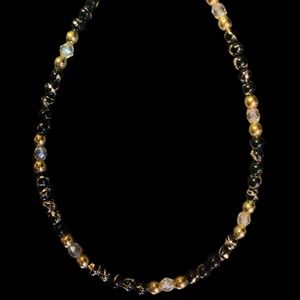 Handcrafted Glass/Swarovski/Gold plated